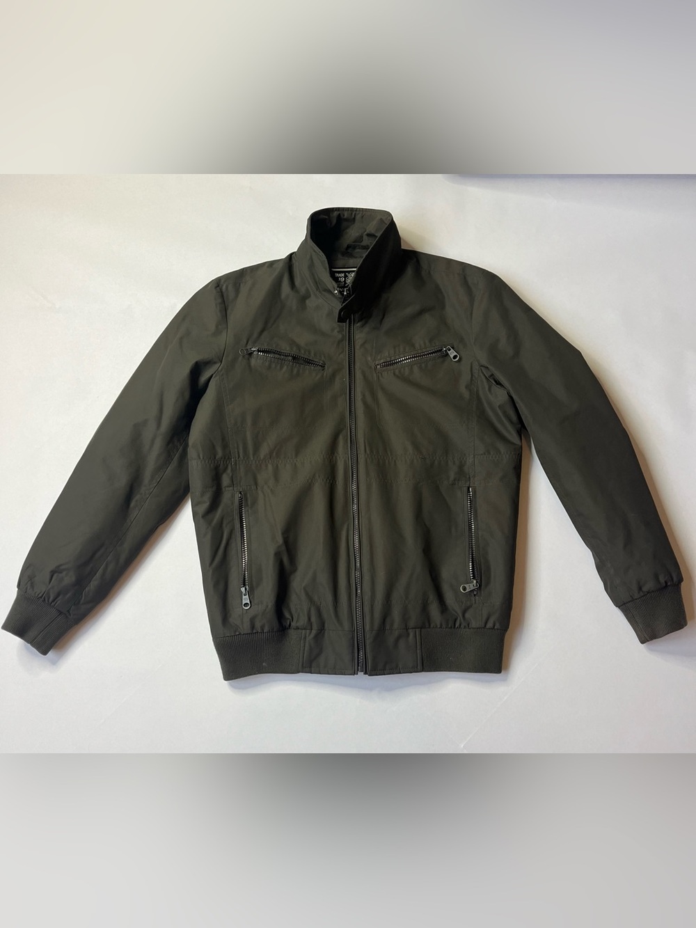 Buffalo David Bitton Men's Olive Bomber Jacket